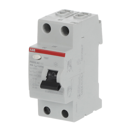 ABB FH202 AC-40/0.03 front view (#2)